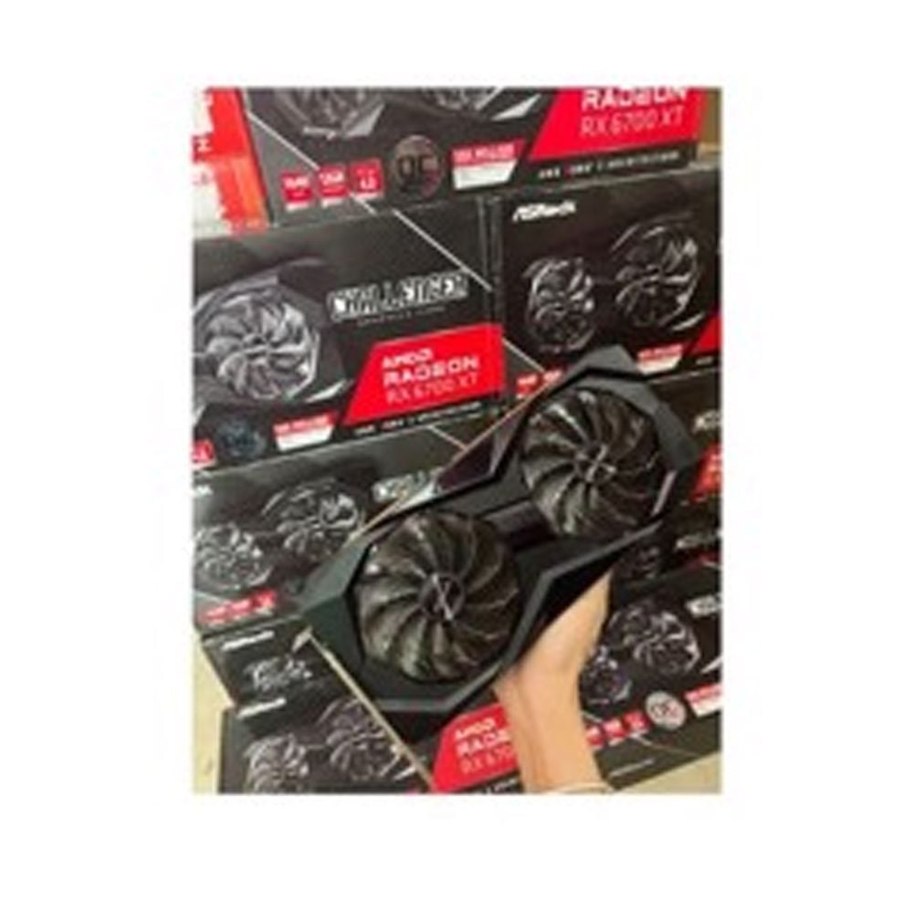 VGA AMD Asrock RX6700XT Challenger D 12GB OC Fan Cũ