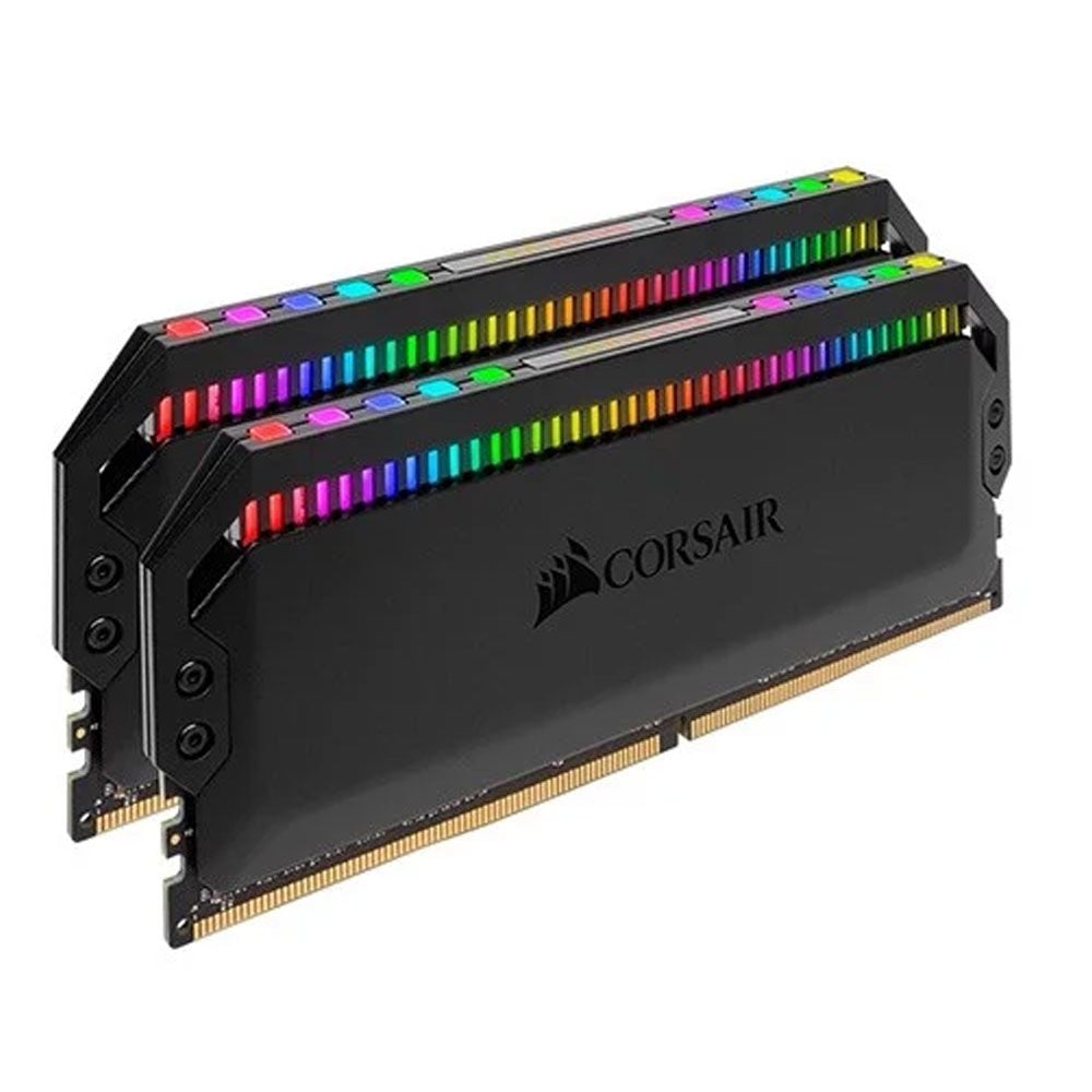 Ram PC Corsair Dominator Platinum RGB 32GB DDR4 3200Mhz (Tản nhiệt, 2x16GB, black)