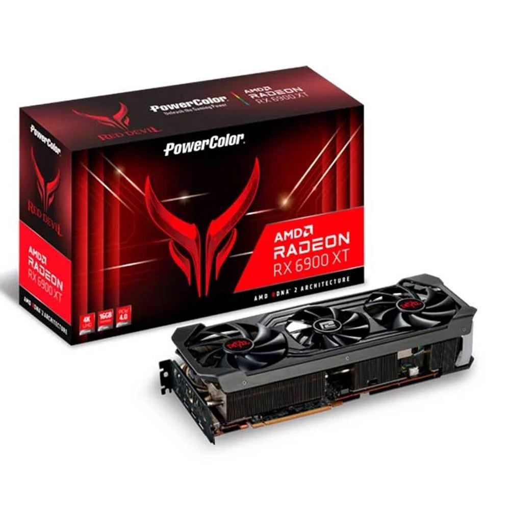 VGA Radeon RX 6900XT 16GB GDDR6 PowerColor Red Devil (AXRX 6900XT 16GBD6-3DHE/OC)