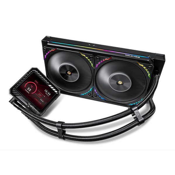  Tản nhiệt nước VALKYRIE Loki V240 | RGB, Đen 