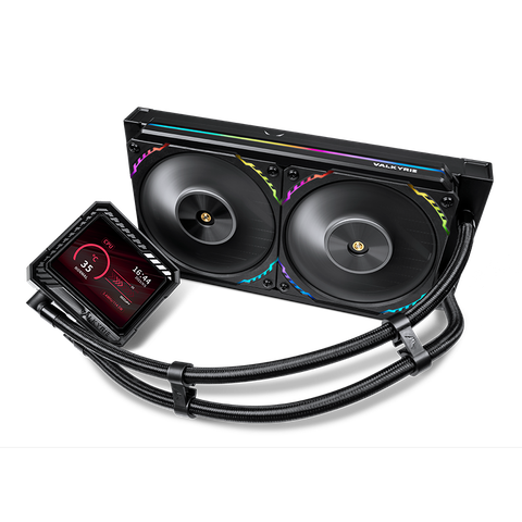 Tản nhiệt nước VALKYRIE Loki V240 | RGB, Đen