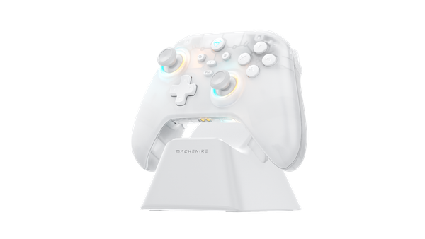  Tay game Machenike G3 v2 - Trắng | Tri-mode, kèm dock sạc 