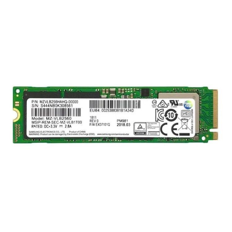 Ổ cứng SSD 256G Samsung PM981 M.2 NVMe PCIe 2280 (MZ-VLB2560)