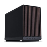  Thùng máy Lian Li A3 M-ATX - Đen | Mặt gỗ, nắp hông kính (CASELLA3XWDG) 