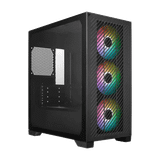  Thùng máy Cooler Master Elite 301 - Đen | Kèm 3 fan led (E301-KGNN-S00) 