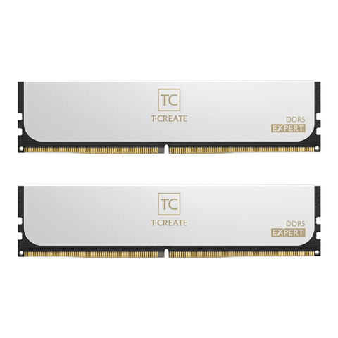 Ram Teamgroup Expert 64GB White | 2x32GB, DDR5, 6000MHz