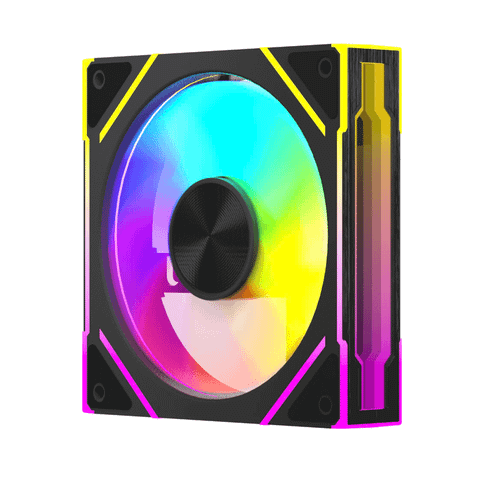 Fan Case Leopard Astro V2 ARGB | Gió thuận, màu đen