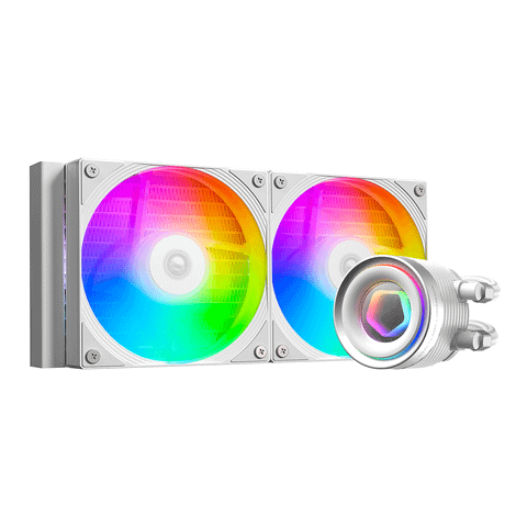 Tản nhiệt nước ID-Cooling FX240 INF White | ARGB, Trắng