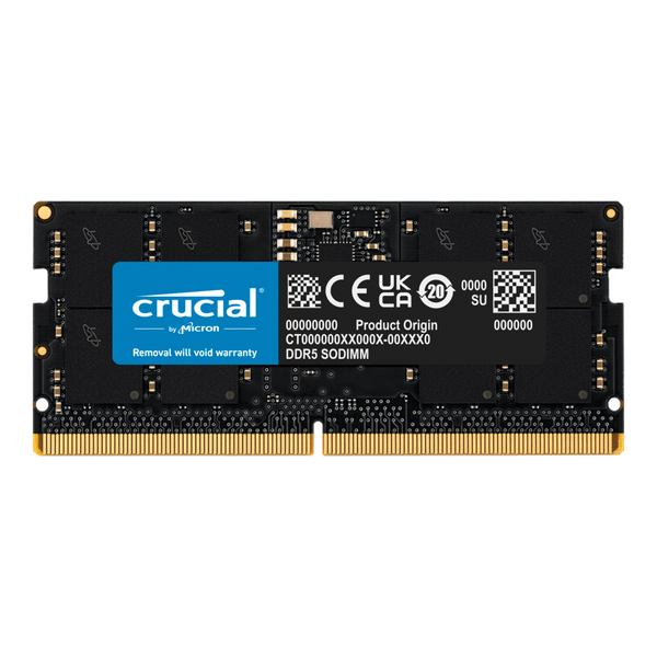  RAM Laptop Crucial 16GB DDR5 | (1x16GB), 5600MHz CT16G56C46S5 
