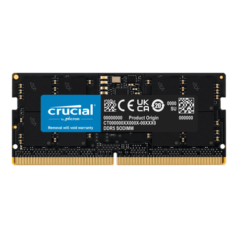 Ram Laptop Crucial 16GB DDR5 5600MHz (CT16G56C46S5)