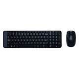  Combo Phím Chuột Không Dây Logitech MK220 Chính Hãng (Đen) 