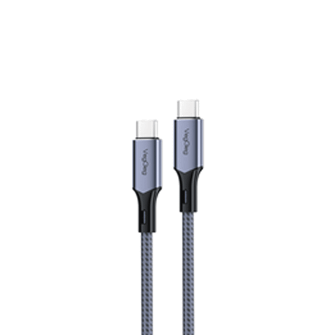 Cáp sạc nhanh Veggieg V-M002c | USB C sang USB C, 1.2m