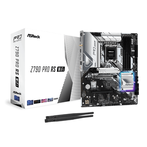  Mainboard ASRock Z790 Pro RS Wifi DDR5 | LGA 1700, ATX, 4 khe RAM 