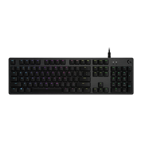 Bàn phím cơ Logitech G512 Carbon GX Red Linear (Đen)