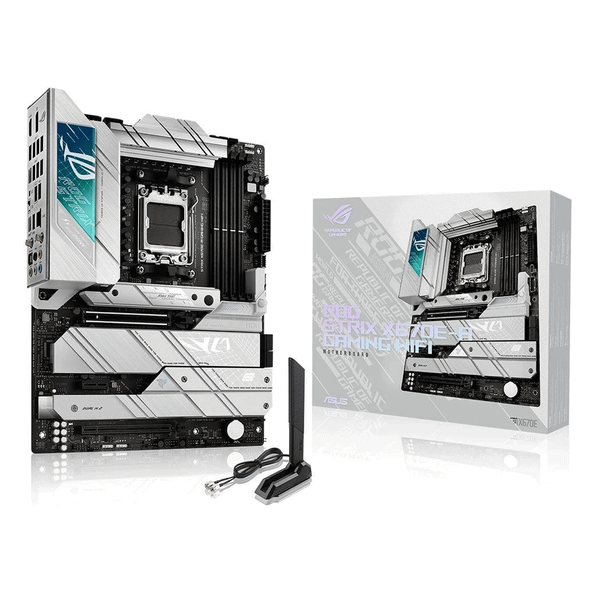  Mainboard ASUS ROG Strix X670E-A Gaming Wifi DDR5 | AM5, ATX, 4 khe RAM 