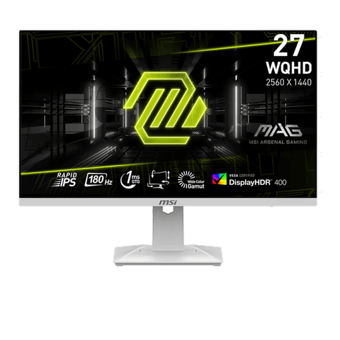 Màn hình Gaming MSI MAG 274QRFW WQHD | 27 inch, 2K, Rapid IPS, 180Hz, 1ms, chân CTH