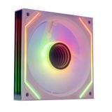  Fan Case Led ARGB Leopard - Trắng | Kit 3 fan, Ghép nối không dây, Led Đuổi (Gió Thuận) 
