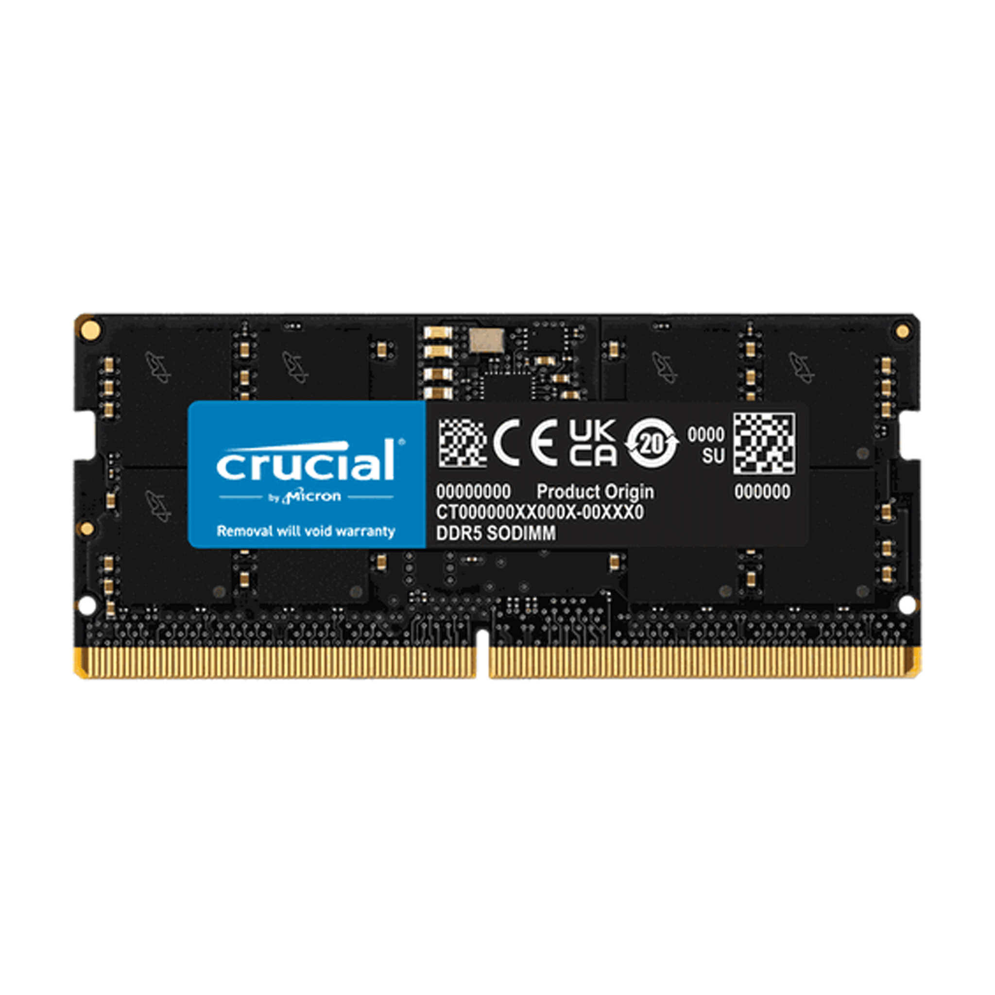Ram Laptop Crucial 8GB DDR5 4800 MHz (CT8G48C40S5)