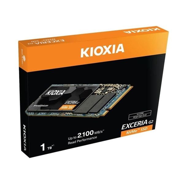  Ổ cứng SSD Kioxia Exceria G2 1TB | PCIe Gen3 x4 NVMe, M.2 2280 
