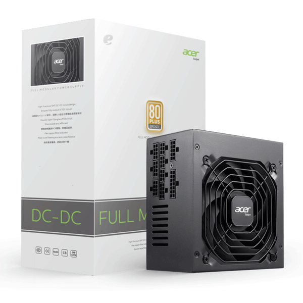  Nguồn máy tính Acer Ac750 80 Plus bronze (180V-230V) | Full-Module Pcie5.0 