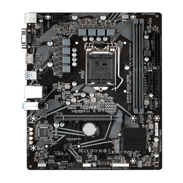  Mainboard Gigabyte H510M H DDR4 Cũ | LGA 1200, mATX, 2 khe RAM 