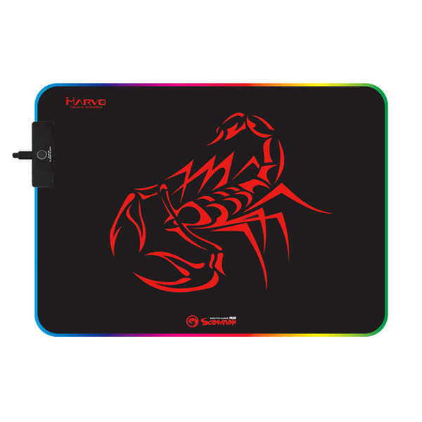  Lót chuột Gaming Led RGB MARVO MG08 | 25x35x0.4 cm 