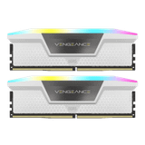  Ram 5 32Gx2 6000 64G Corsair Vengeance Rgb White Heatspreader, RGB LED, 1.35V CMH64GX5M2B6000C40W 