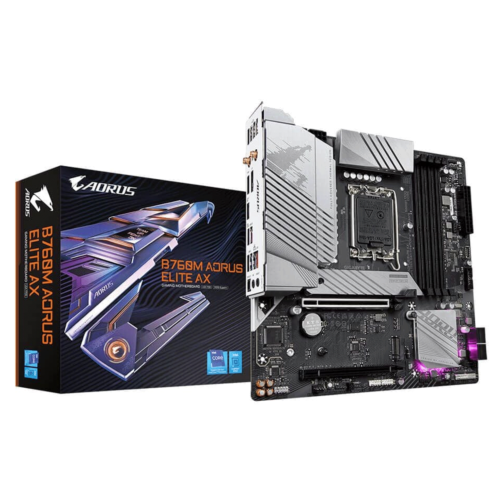Mainboard Gigabyte B760M Aorus Elite AX DDR5 –