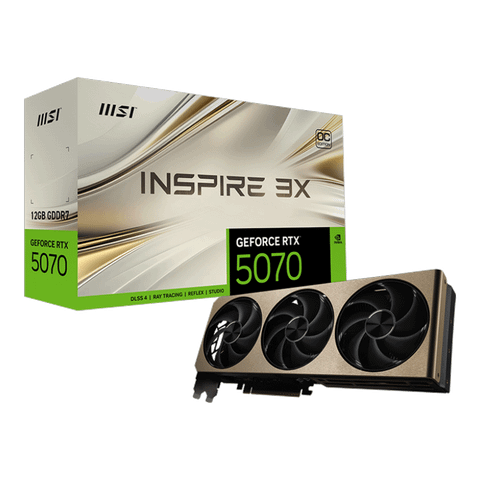 Card màn hình MSI RTX™ 5070 12G INSPIRE 3X OC