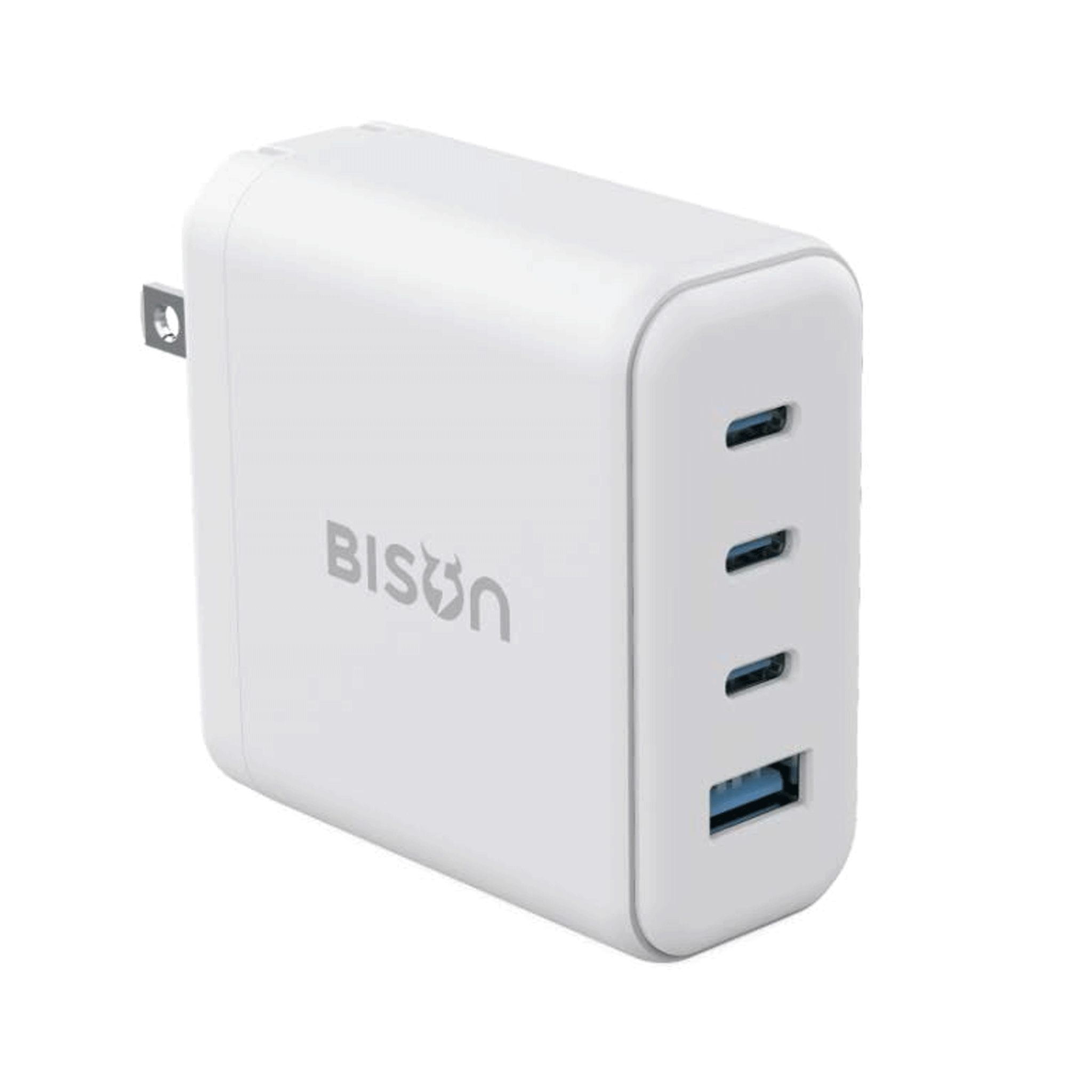 Củ sạc nhanh mini Bison BCH390 White GaN 100W