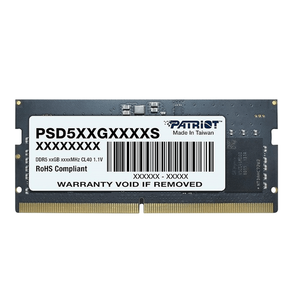  Ram Laptop Patriot 8GB DDR5 4800MHz (PSD58G480041S) 