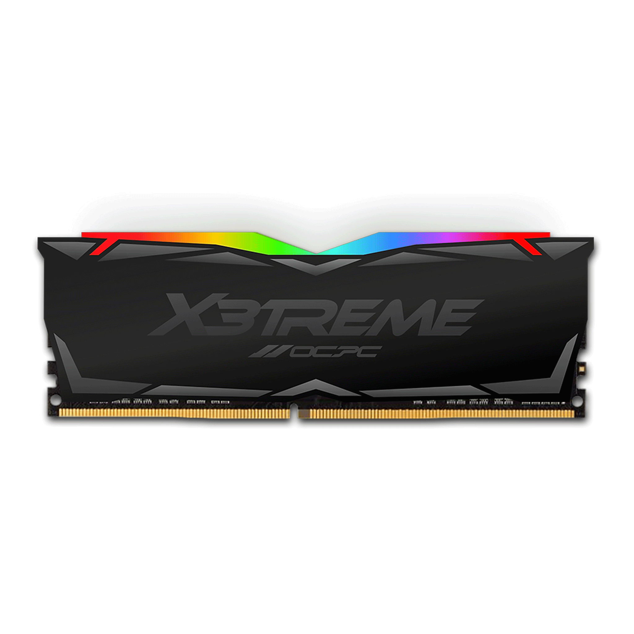 Ram OCPC X3 RGB 16GB | DDR4, 3200MHz, CL16, tản nhiệt đen (MMX3A16GD432C16)