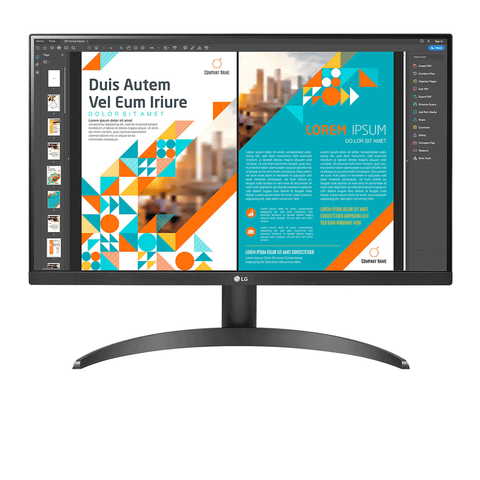 Màn hình đồ họa LG QHD 24QP500-B | 24 inch, 2K, IPS, 75Hz, 5ms