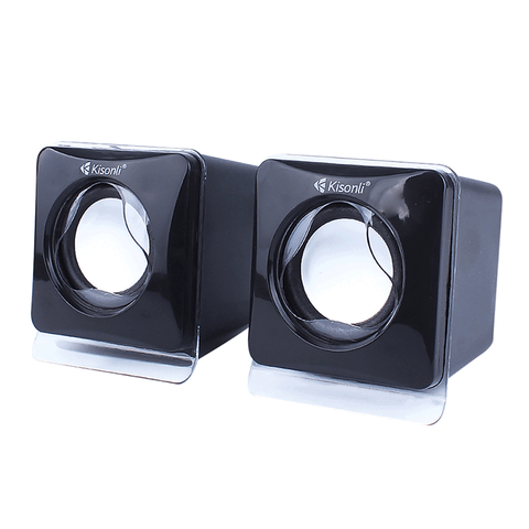 Loa máy tính USB 2.0 Kisonli V410 - Black