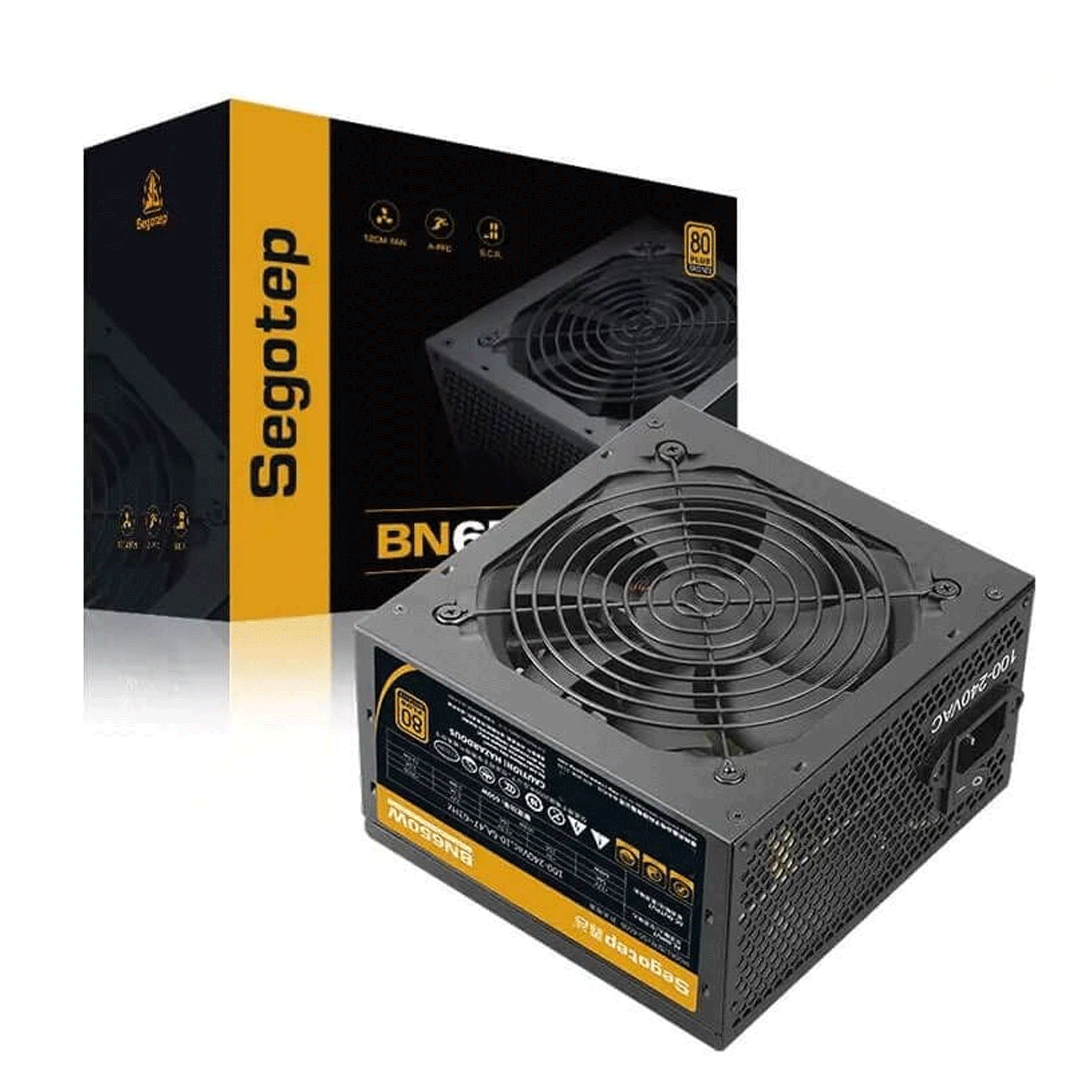 Nguồn Segotep BN650W 80 Plus Bronze PCIE 5 (SG-650B)