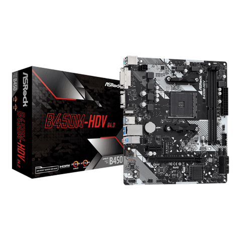 Mainboard Asrock B450M HDV DDR4