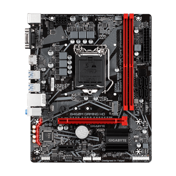  Mainboard Gigabyte B460M Gaming HD DDR4 Cũ | LGA 1200, mATX, 4 khe RAM 