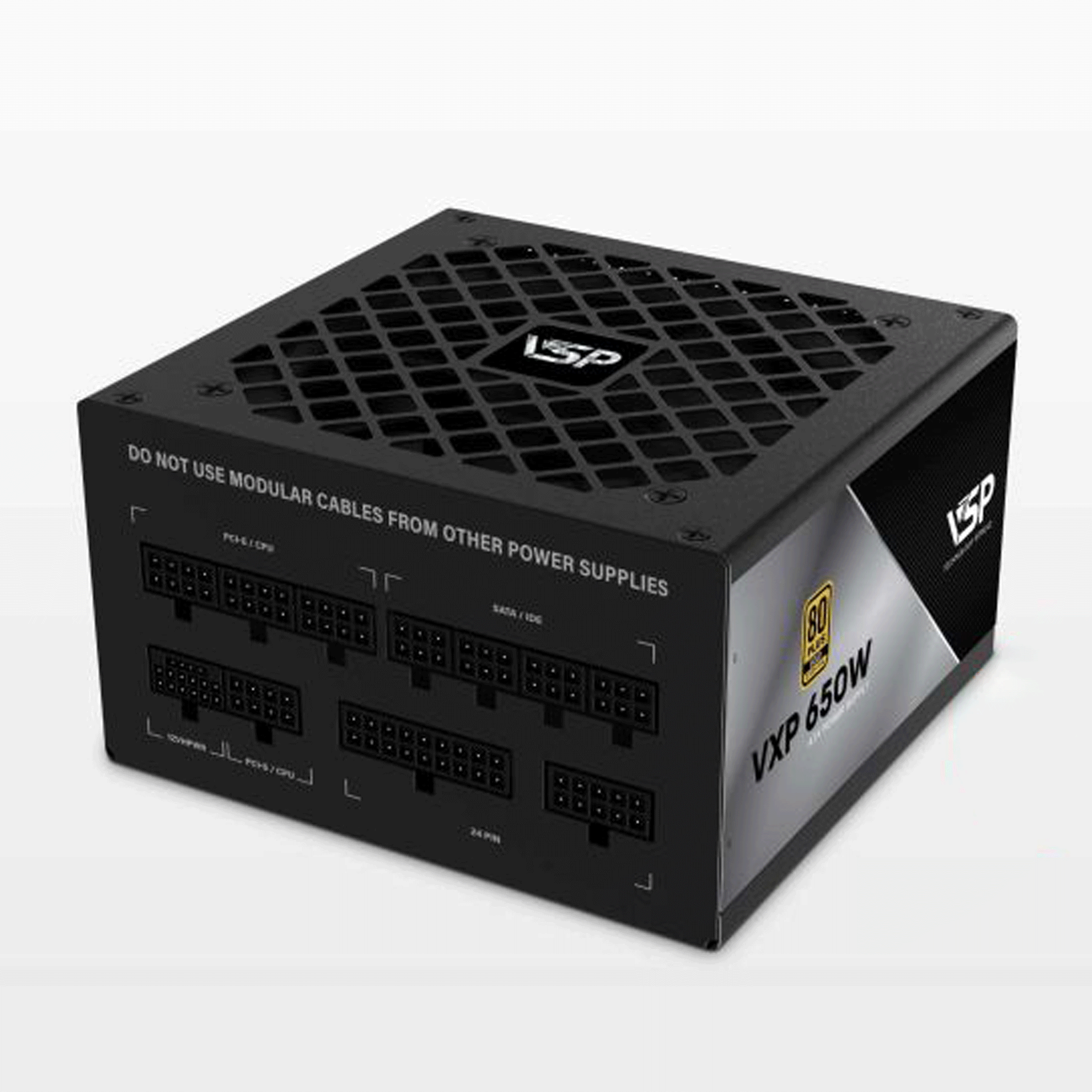 Nguồn VSP VXP 650W SGVN Gold 230V - Đen