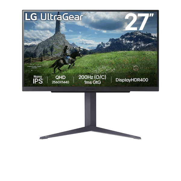  Màn hình Gaming LG UltraGear 27GS85Q | 27 inch, 2K/QHD, 200Hz, Nano IPS 