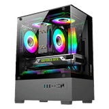  Thùng máy Magic MIX - Đen | Micro ATX, không kèm fan 