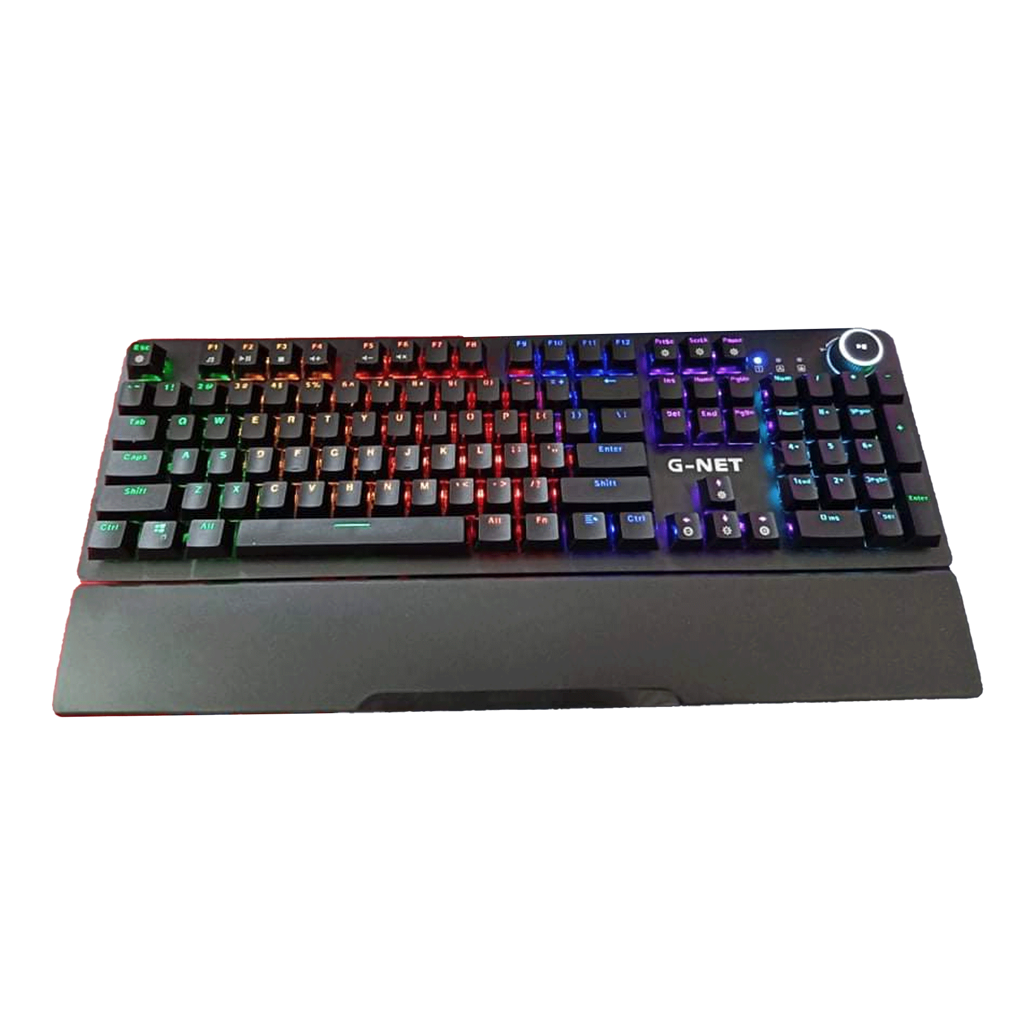 Bàn phím cơ quang Gaming GNET GK315 | Led Rainbow