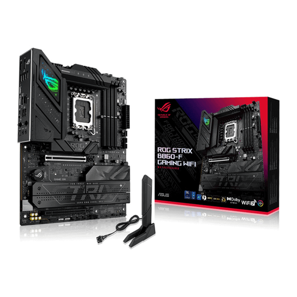  Mainboard ASUS ROG Strix B860-F Gaming Wifi DDR5 | LGA1851, ATX, 4 khe RAM 