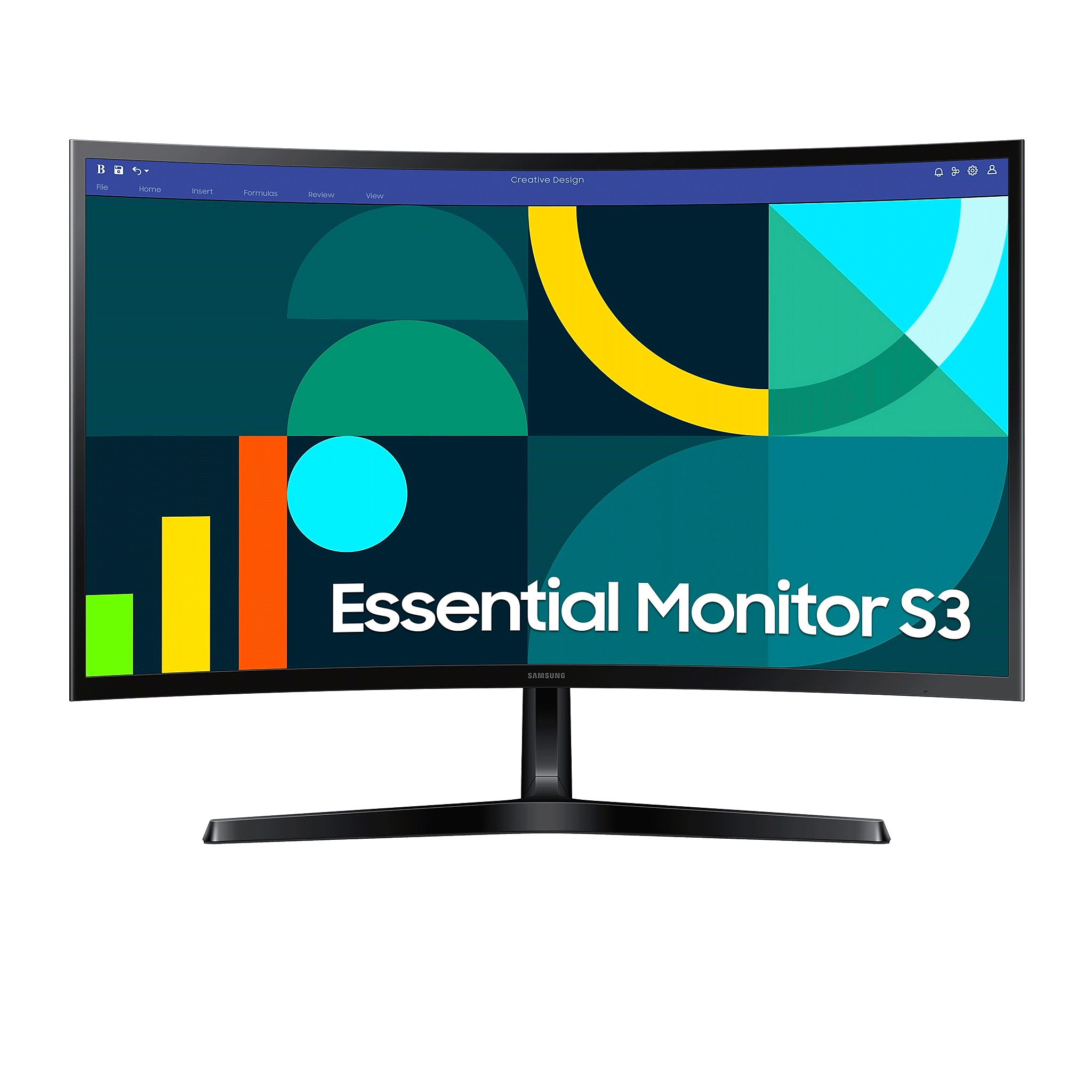 Màn hình Samsung LS27D366GAEXXV | 27 inch, Full HD, VA, 100Hz, 5ms, Cong, Chân V