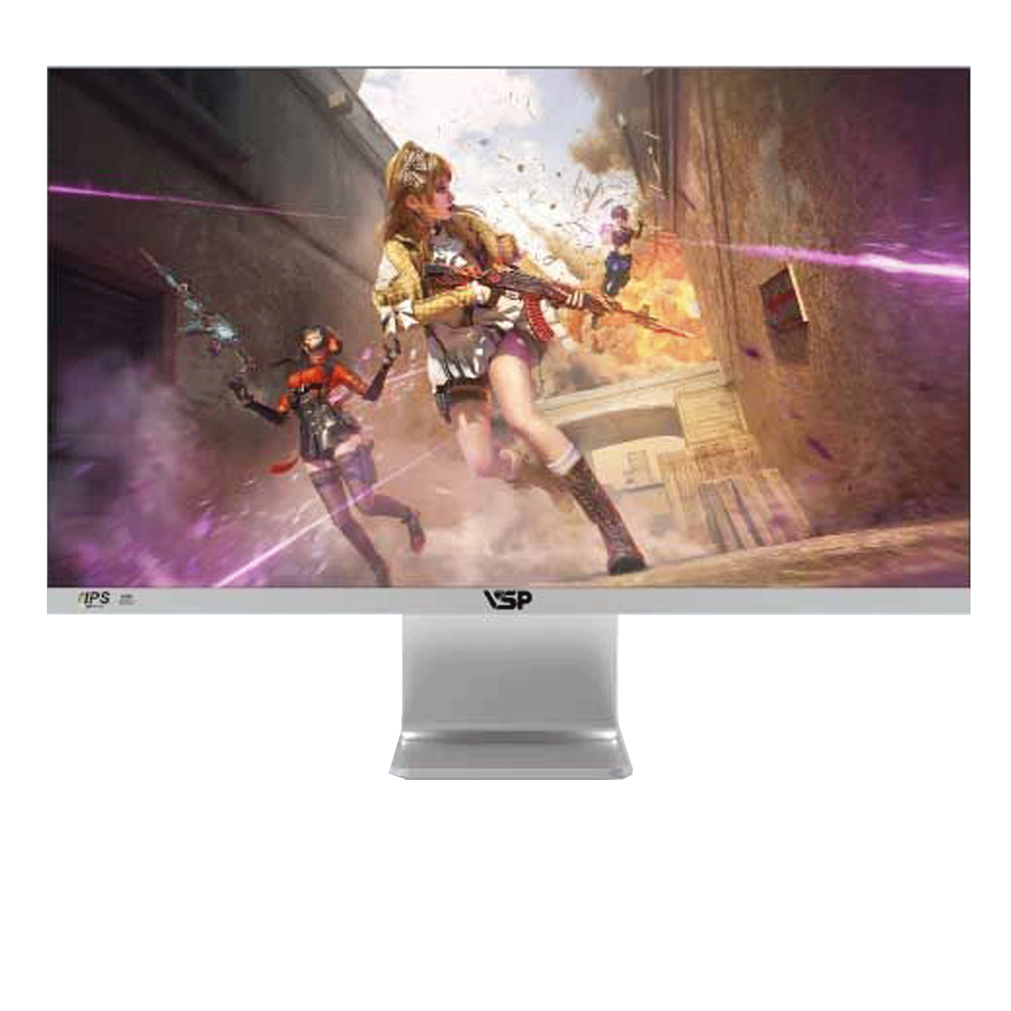 Màn hình VSP VU279Q1 - white | 27 inch, 2K, IPS, 165Hz, 1ms, USB C - 65w