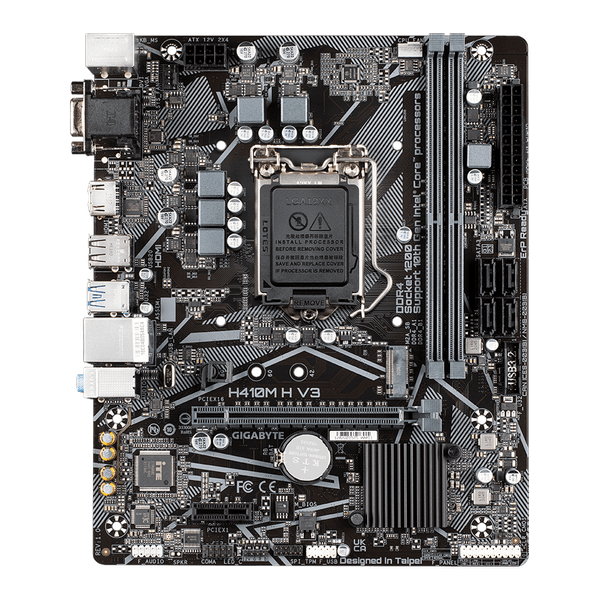  Mainboard Gigabyte H410M-H V3 QSD 