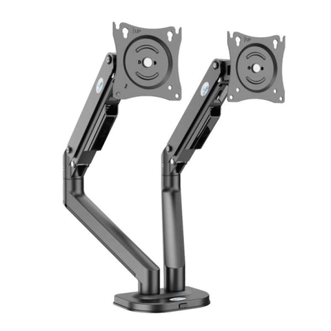 Giá treo màn hình đôi ZENO M8D-B - Đen | 17 - 32 inch