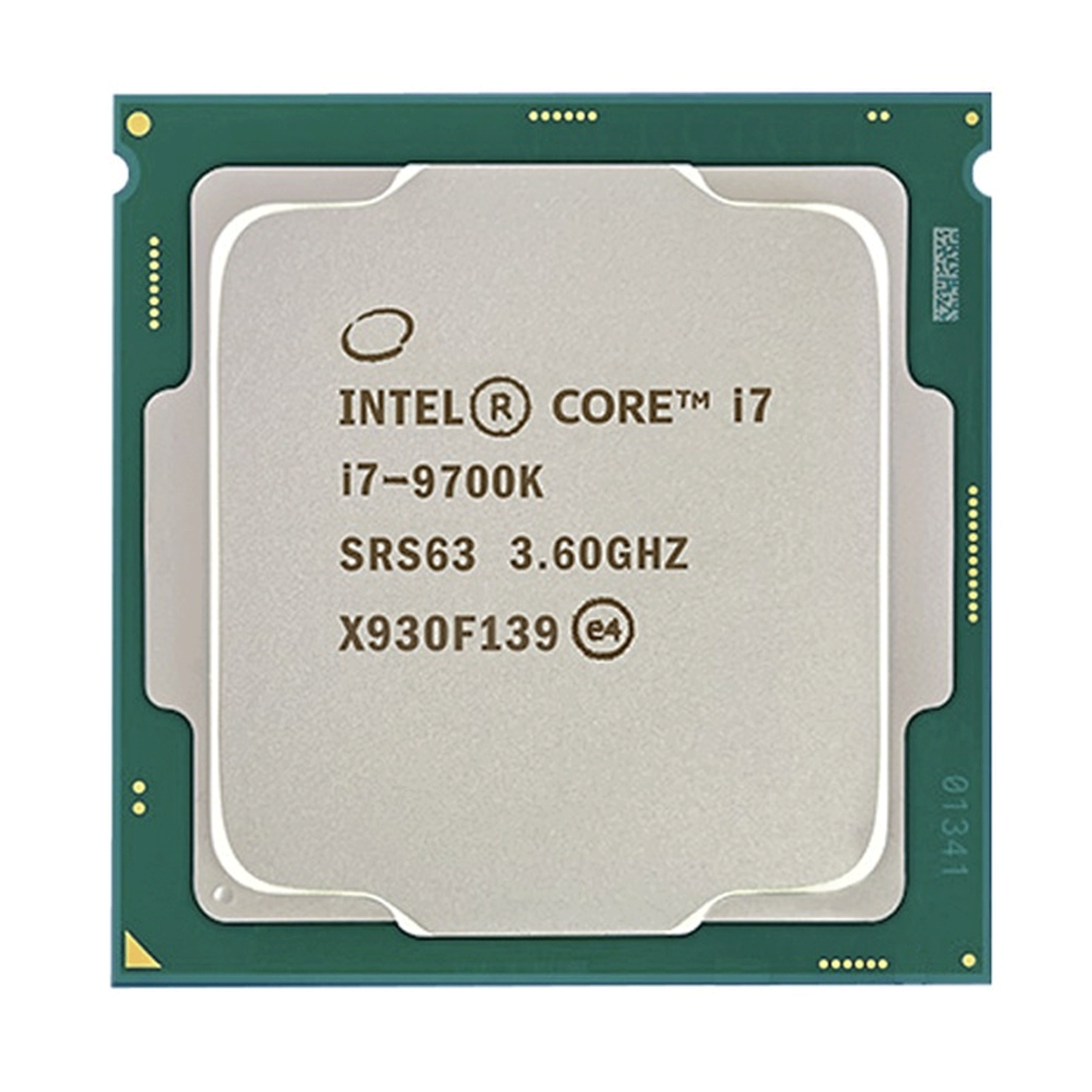 Intel i7-9700K CPU 3.60GHzCPUクーラー付き Intel i7-9700K CPU 3.60GHzCPUクーラー付き