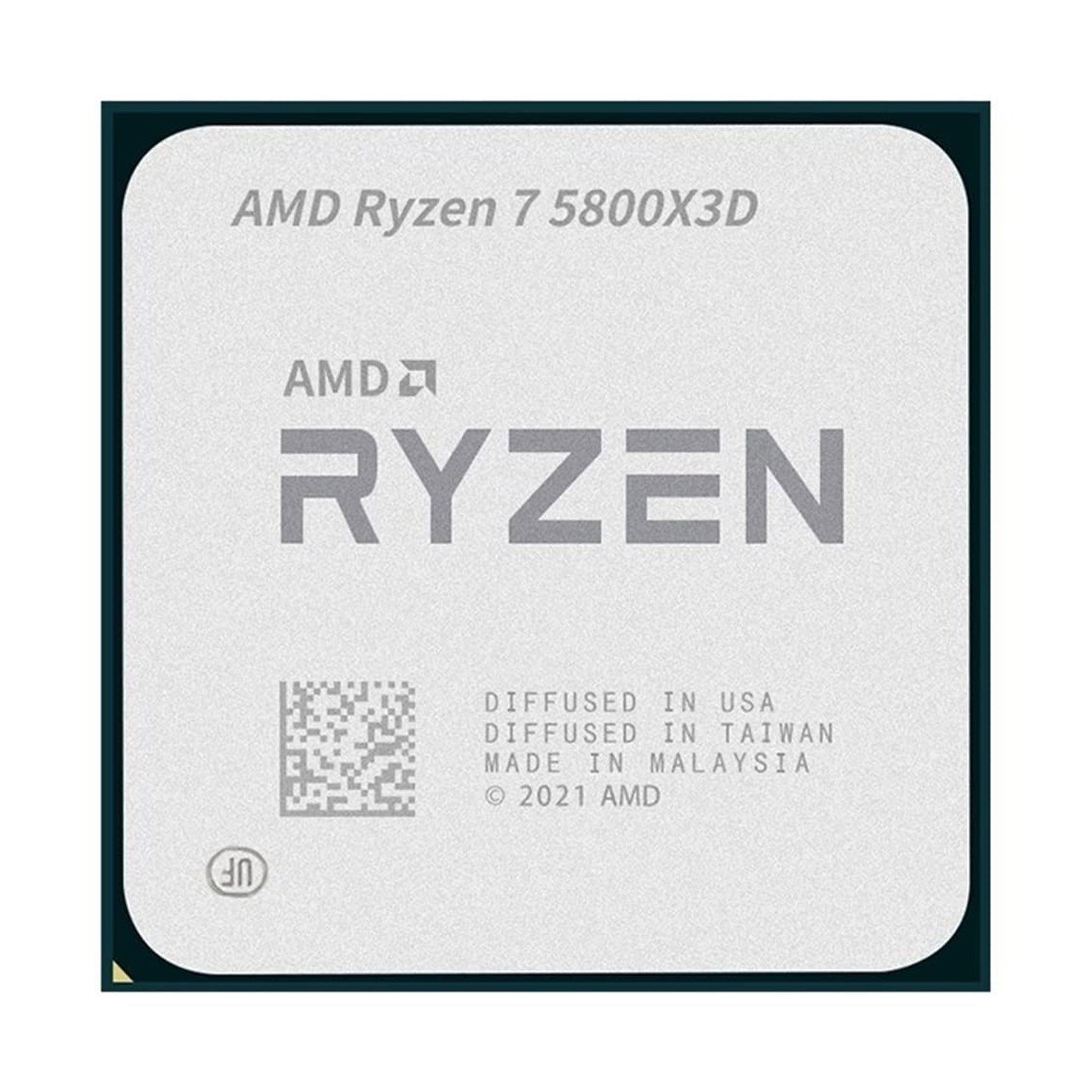 CPU AMD Ryzen 7 5800X3D Tray | AM4, Upto 4.50 GHz, 8C/16T, 96MB