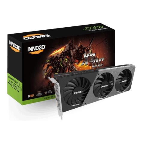 Card màn hình INNO3D RTX 4060 Ti 8GB X3