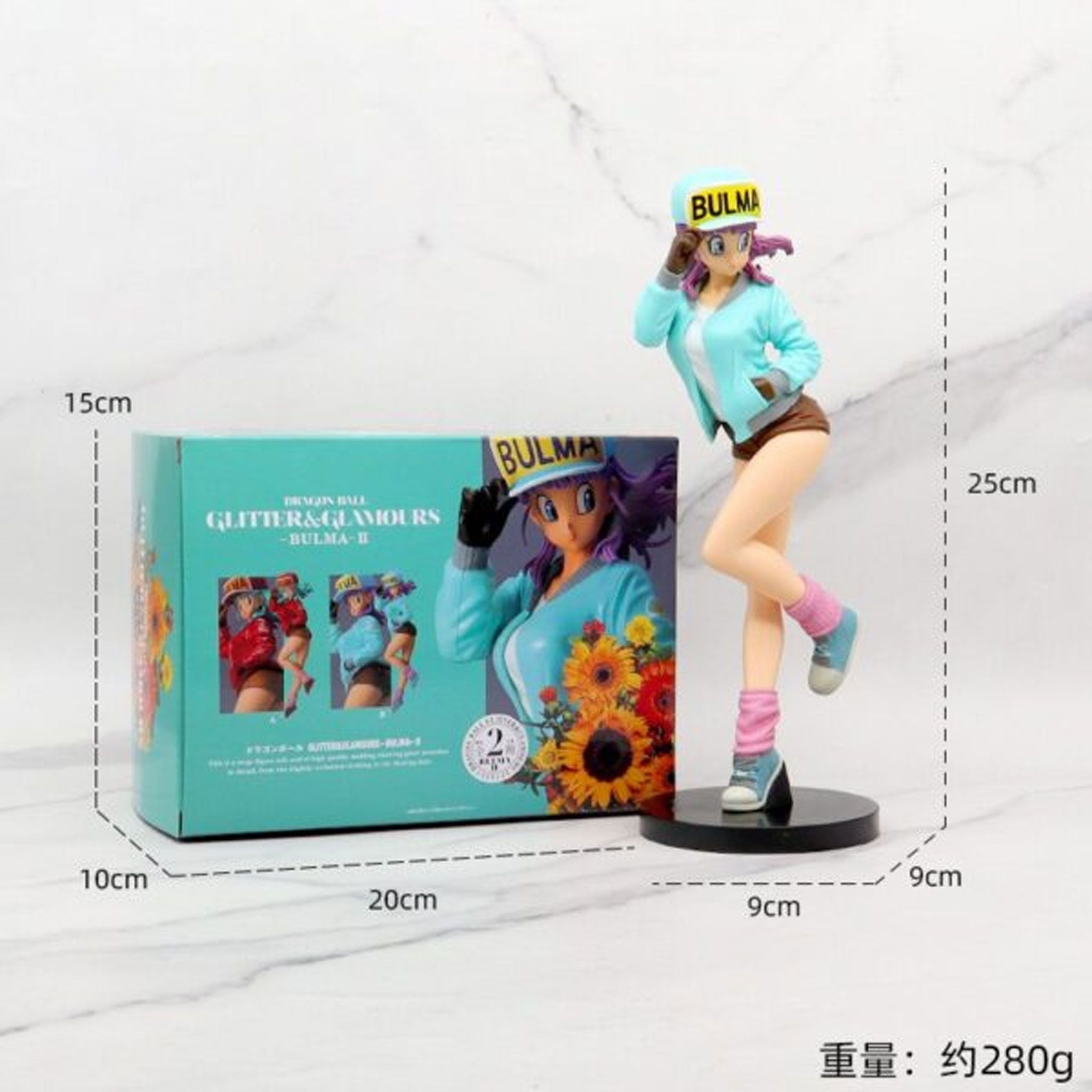 Mô hình trang trí Case - Bulma II HYBEMH Xanh